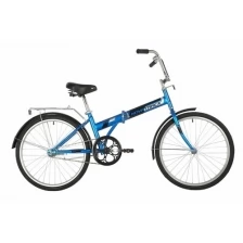 Велосипед складной Novatrack 24", синий